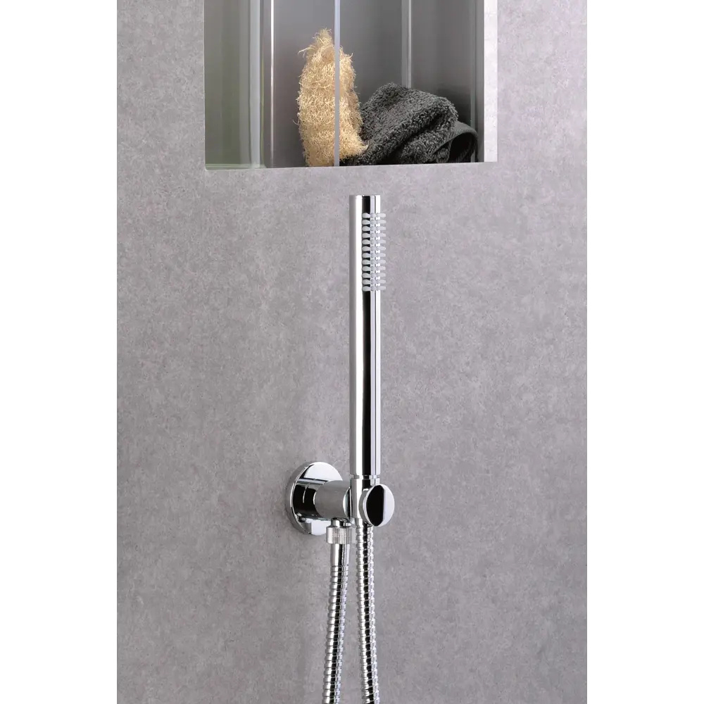 Фото 5 Набор смесителей для ванны Paffoni KITLIQ018CRKING с душевой лейкой универсальный цвет хром