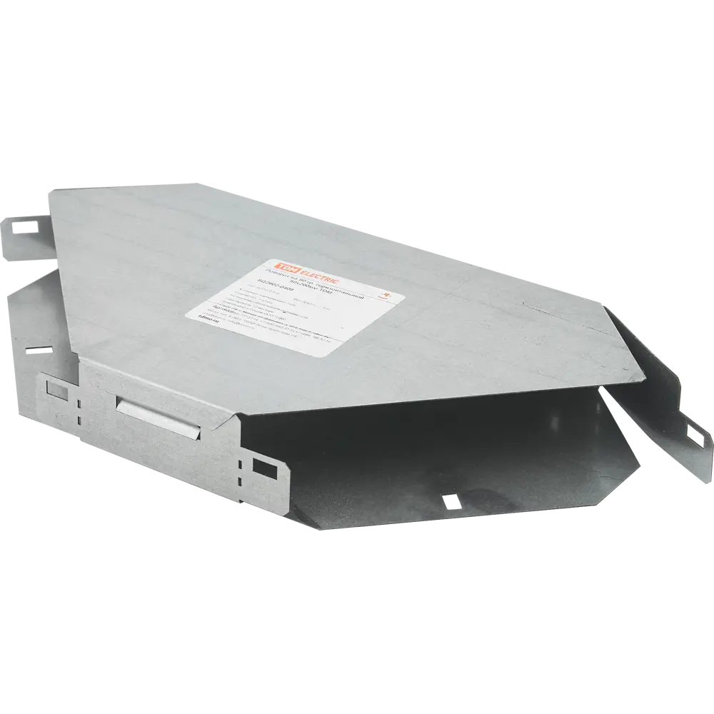 Фото Поворот для кабель-канала горизонтальный TDM Electric 200x50 мм цвет серый