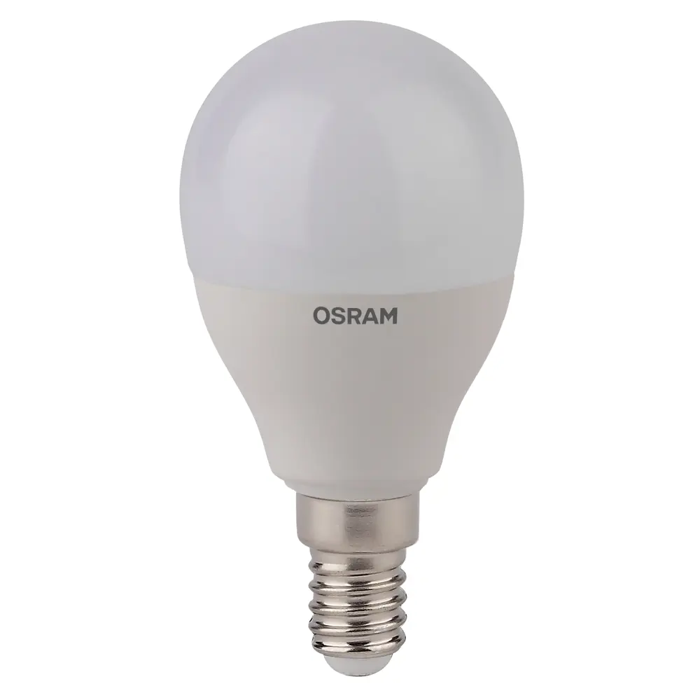 Фото 2 Набор ламп Osram 4058075467712 светодиодных Star E14 220-240 В 6.50 Вт шар малый матовая 600 Лм холодный белый свет 10 шт Фото 2 Набор ламп Osram 4058075467712 светодиодных Star E14 220-240 В 6.50 Вт шар малый матовая 600 Лм холодный белый свет 10 шт