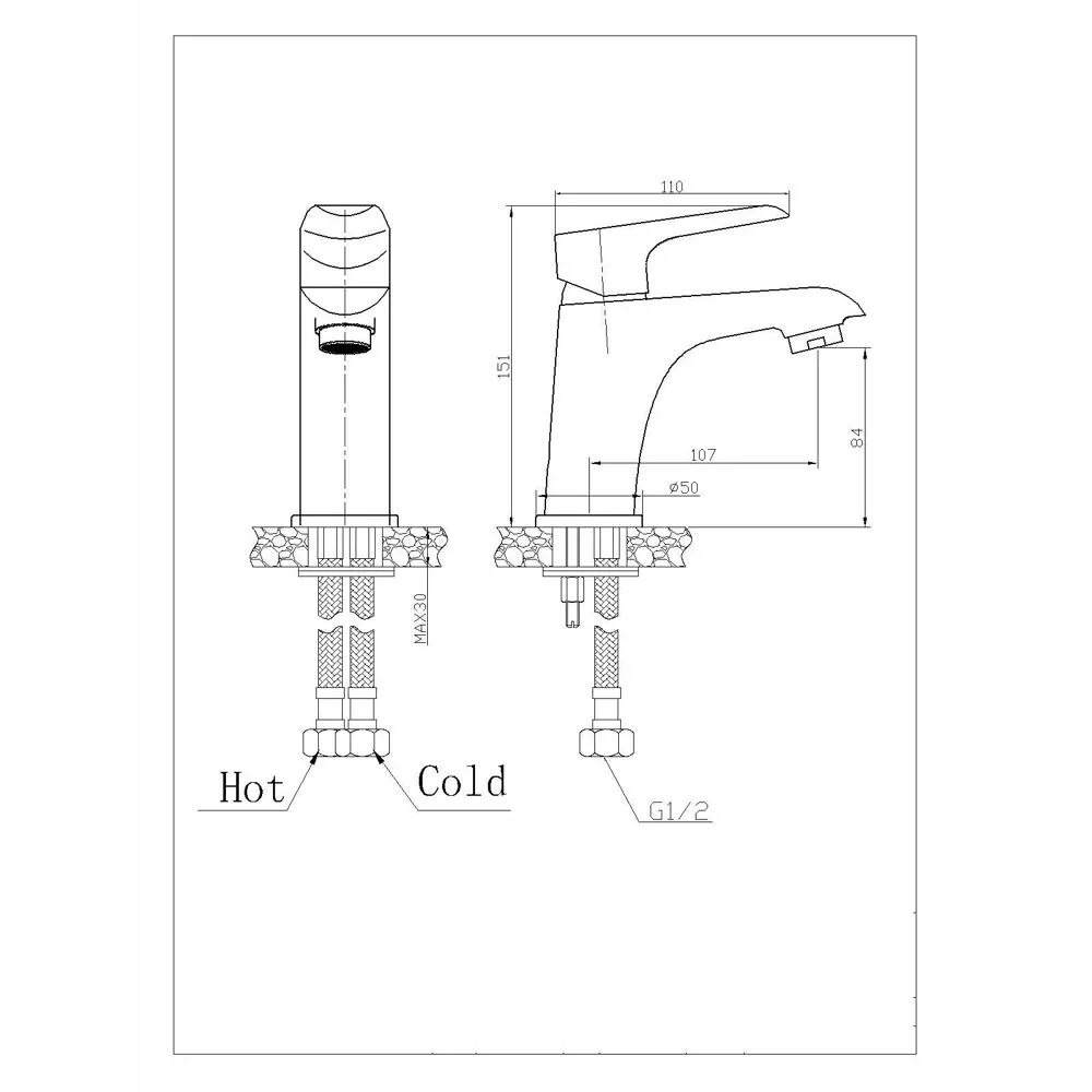 Фото 2 Смеситель для раковины Weltwasser BH10000002001 однорычажный цвет хром Фото 2 Смеситель для раковины Weltwasser BH10000002001 однорычажный цвет хром
