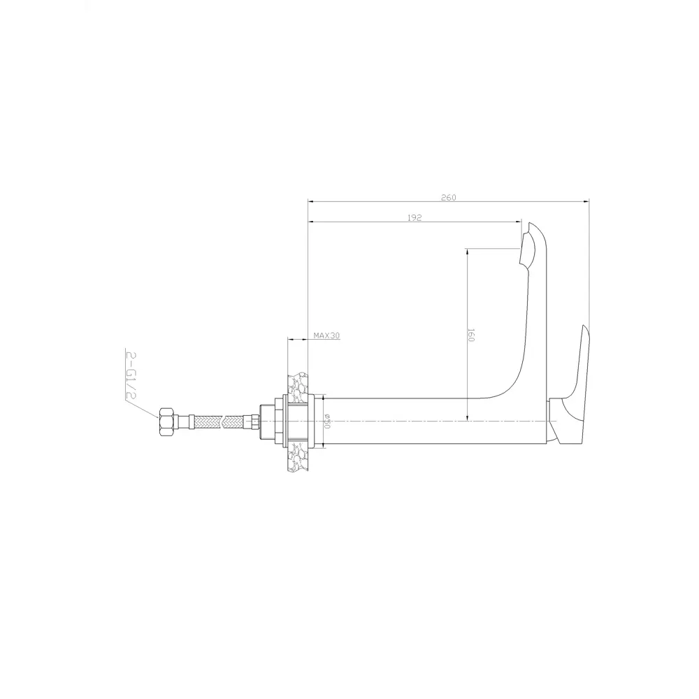 Фото 2 Смеситель для раковины Weltwasser BH10000002009 однорычажный высокий цвет хром Фото 2 Смеситель для раковины Weltwasser BH10000002009 однорычажный высокий цвет хром