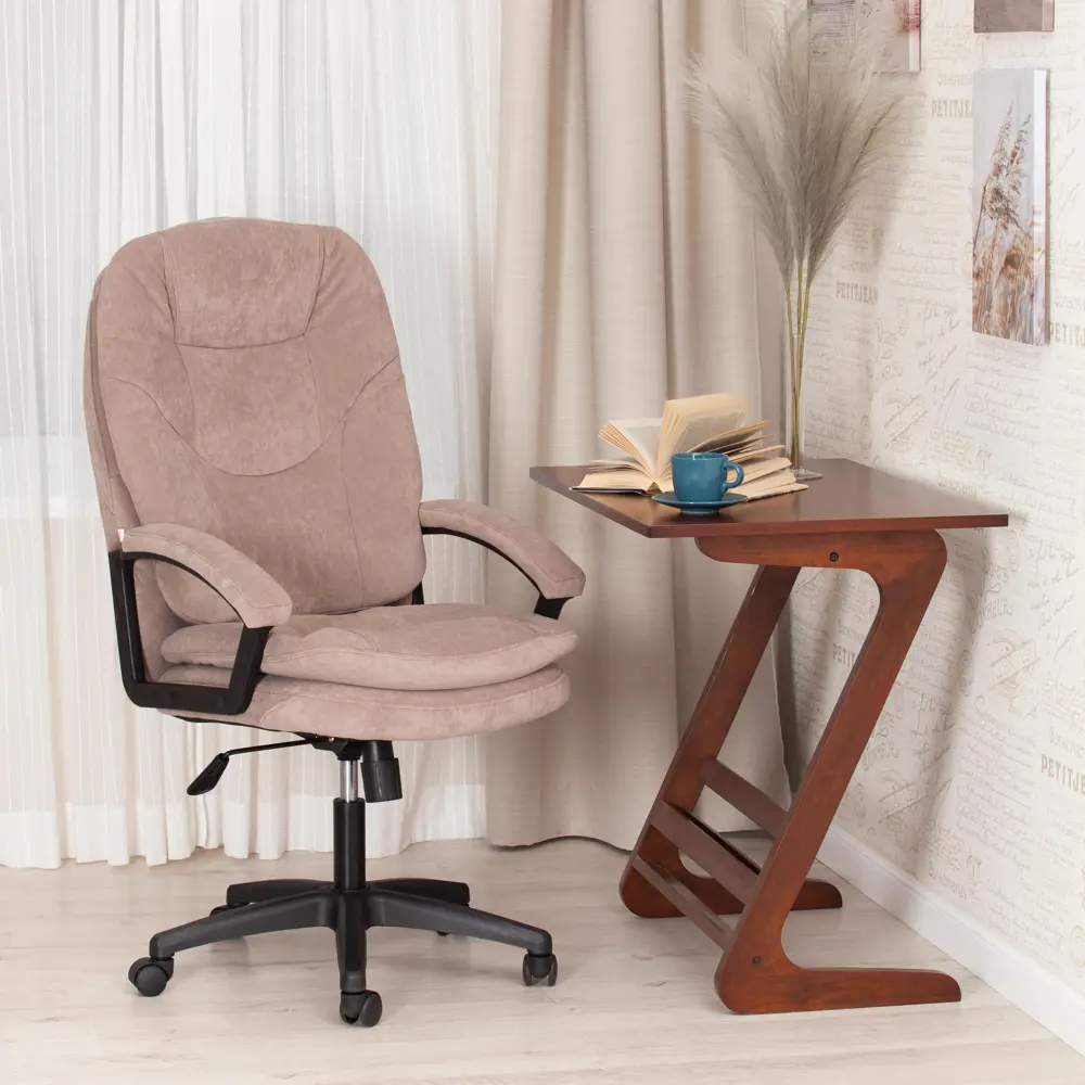 Фото 18 Офисное кресло Tetchair comfort lt велюр цвет бежевый
