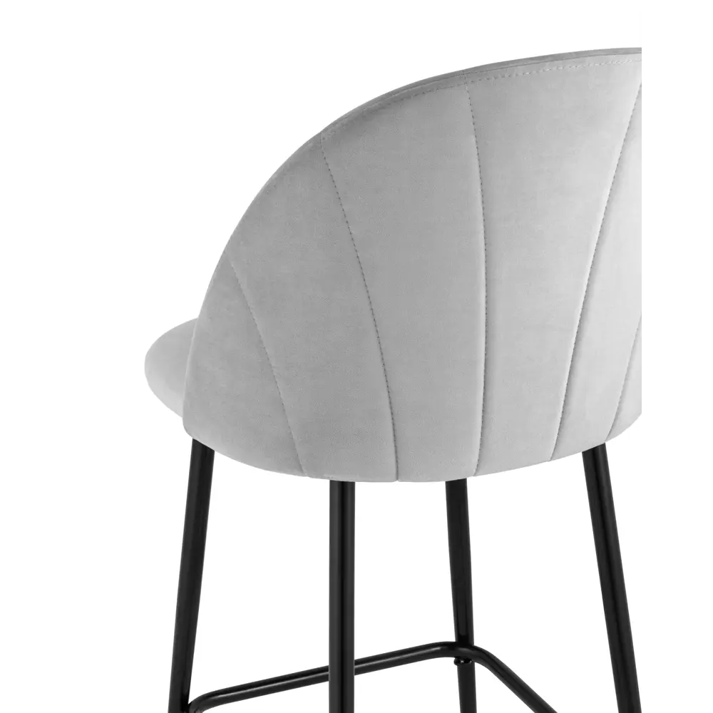 Фото 7 Барный стул Stool Group Логан 49x100x54 цвет светло-серый 2 шт Фото 7 Барный стул Stool Group Логан 49x100x54 цвет светло-серый 2 шт