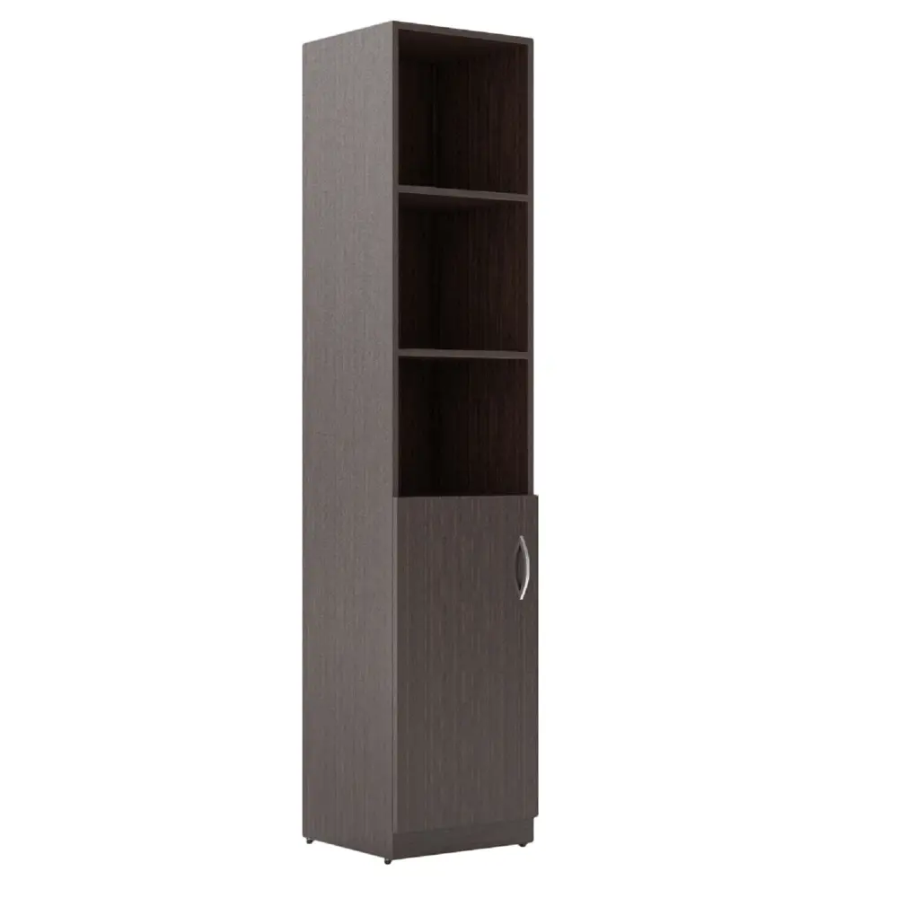 Фото Шкаф Skyland SR-5U.5(L) 38.6x181.5x37.5 см ЛДСП цвет чёрное дерево Фото Шкаф Skyland SR-5U.5(L) 38.6x181.5x37.5 см ЛДСП цвет чёрное дерево