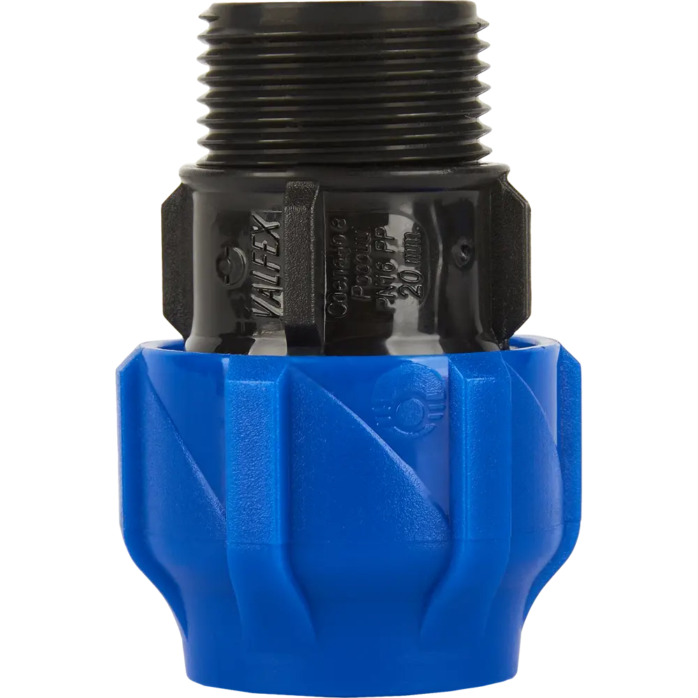 Фото 3 Муфта комбинированная Valfex 3/4"x20 мм НР полипропилен 121001122120 Фото 3 Муфта комбинированная Valfex 3/4"x20 мм НР полипропилен 121001122120