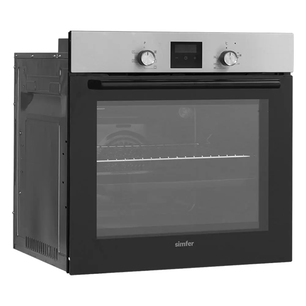 Фото 3 Духовой шкаф Simfer B6EM56070 60x59.5x57 см цвет черный/серый металлик Фото 3 Духовой шкаф Simfer B6EM56070 60x59.5x57 см цвет черный/серый металлик