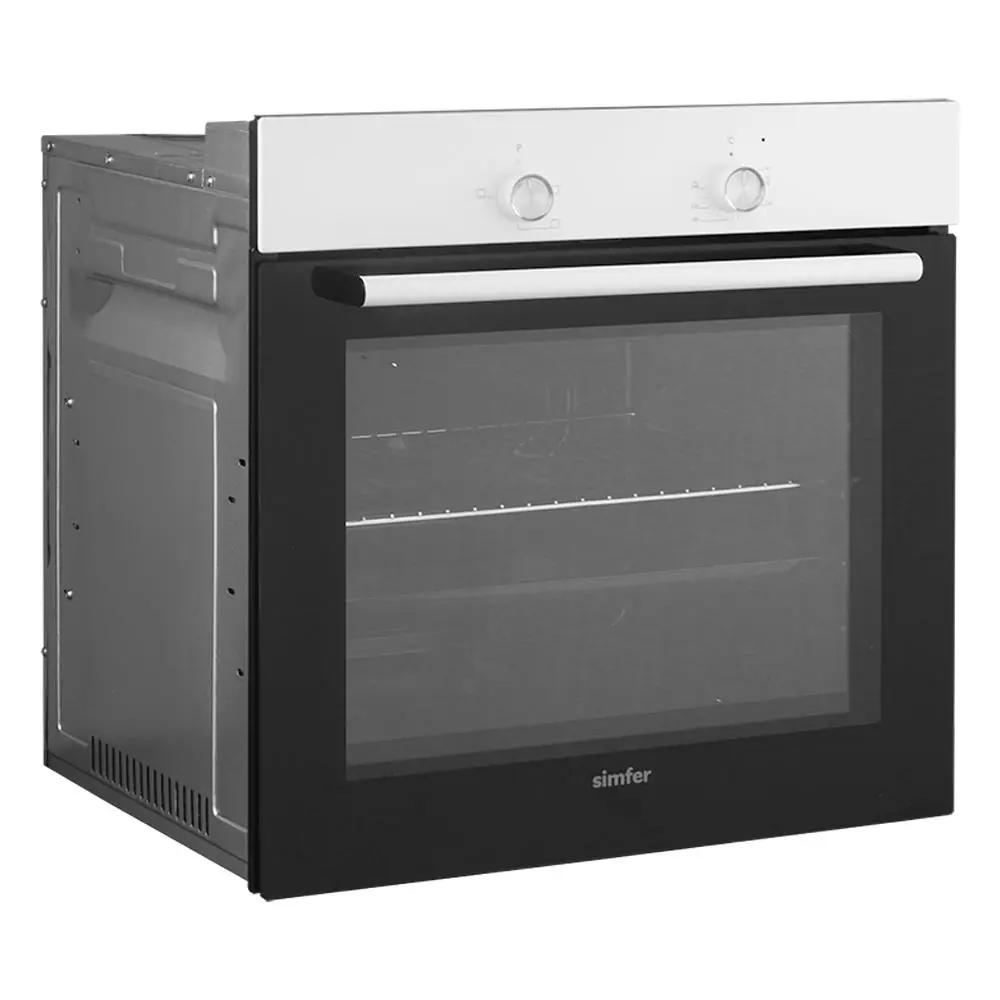 Фото 3 Электрический встраиваемый духовой шкаф Simfer B6EW04070 59.5x59.5x56.5 см цвет белый Фото 3 Электрический встраиваемый духовой шкаф Simfer B6EW04070 59.5x59.5x56.5 см цвет белый