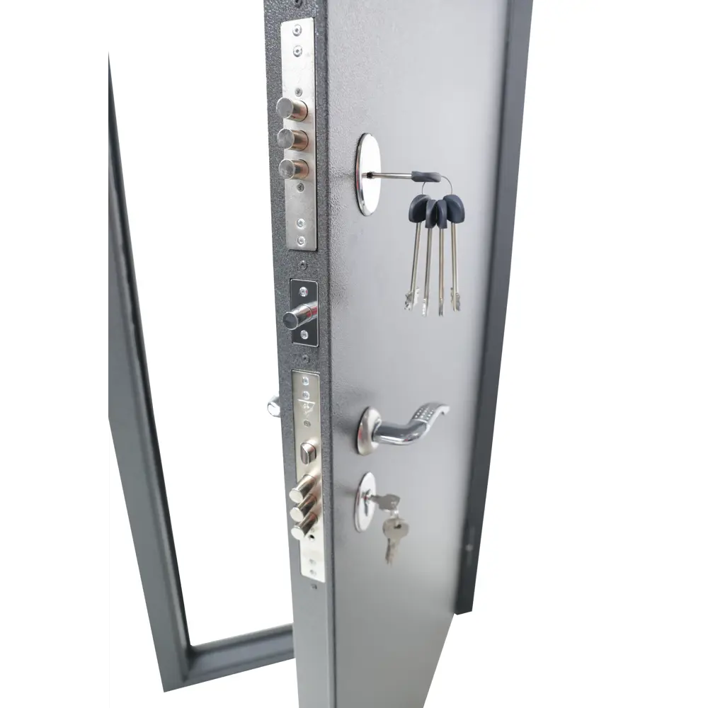 Фото 3 Дверь входная металлическая Диагональ 205x86 см. правая бетон Фото 3 Дверь входная металлическая Диагональ 205x86 см. правая бетон