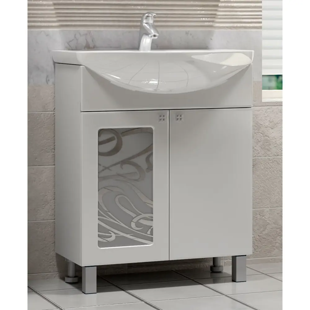 Фото 3 Тумба под раковину напольная Vigo tn.PRO.BAL.70.2D 71см