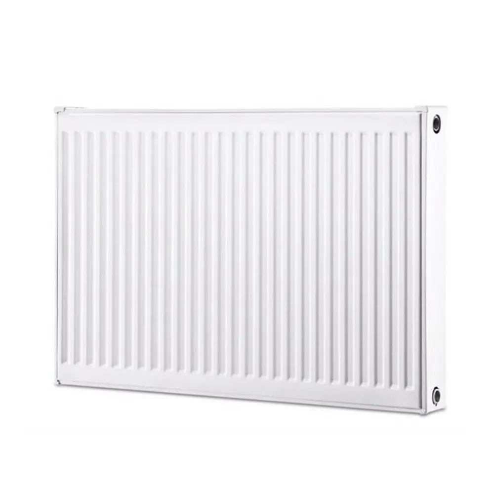 Фото Радиатор Buderus K-Profil 21/400/1000 боковое подключение нержавеющая сталь белый