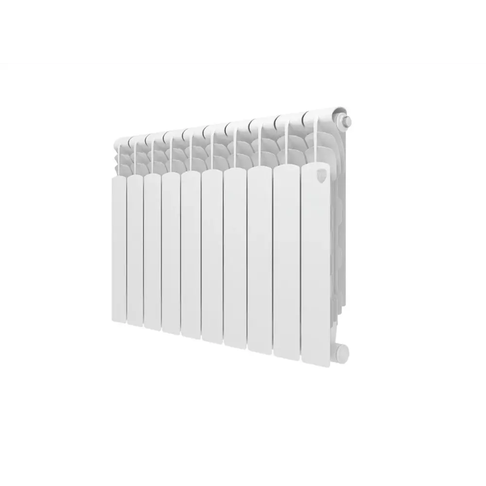 Фото Радиатор Royal thermo Revolution Bimetall 50 10 секций боковое подключение биметалл белый Фото Радиатор Royal thermo Revolution Bimetall 50 10 секций боковое подключение биметалл белый