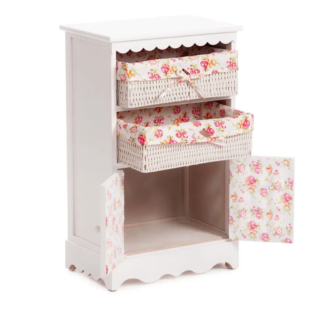 Фото 8 Комод Tetchair 3 ящика 45x30x73 см дерево цвет белый Фото 8 Комод Tetchair 3 ящика 45x30x73 см дерево цвет белый