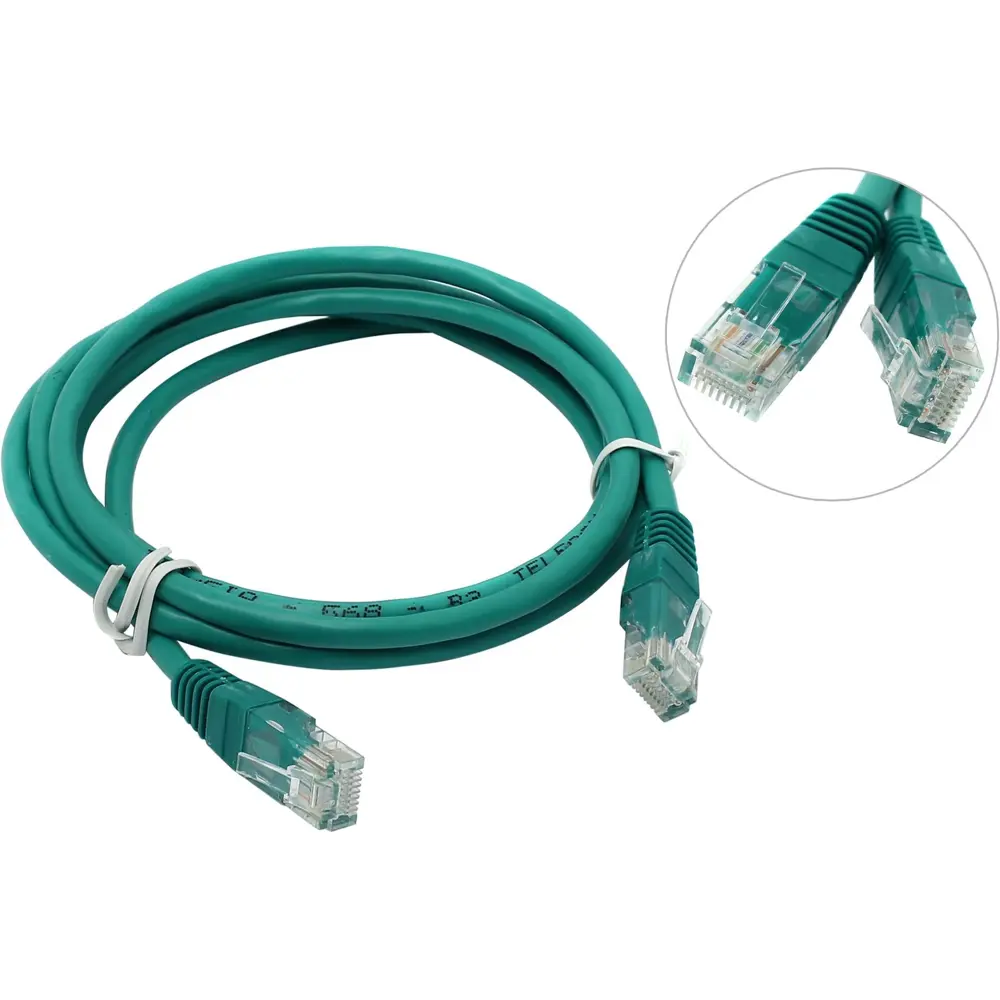 Фото Патчкорд UTP Pro Legend кат.5E RJ-45 вилка - RJ-45 вилка зеленый 10 м Фото Патчкорд UTP Pro Legend кат.5E RJ-45 вилка - RJ-45 вилка зеленый 10 м