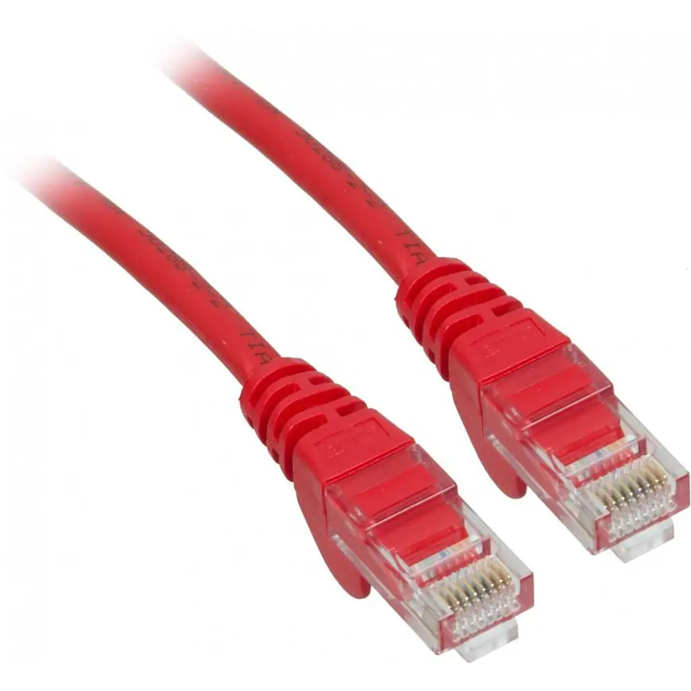 Фото Патчкорд UTP Pro Legend кат.5E RJ-45 вилка - RJ-45 вилка красный 0.5 м Фото Патчкорд UTP Pro Legend кат.5E RJ-45 вилка - RJ-45 вилка красный 0.5 м