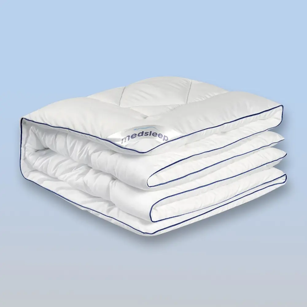 Фото Одеяло Medsleep mdp860452, 240x220 см, силиконизированное волокно Фото Одеяло Medsleep mdp860452, 240x220 см, силиконизированное волокно