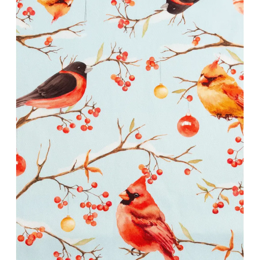Фото 4 Дорожка на стол Этель Winter birds 147x40см прямоугольная цвет голубой Фото 4 Дорожка на стол Этель Winter birds 147x40см прямоугольная цвет голубой