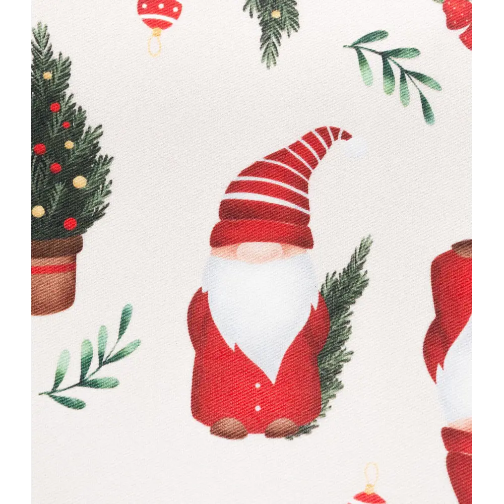 Фото 4 Дорожка на стол Этель Santa Claus 70x30см прямоугольная цвет разноцветный Фото 4 Дорожка на стол Этель Santa Claus 70x30см прямоугольная цвет разноцветный