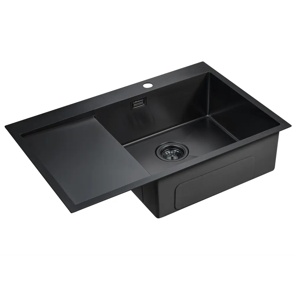 Фото Кухонная мойка Paulmark PM807851-GMR Elde 78x51x20 см нержавеющая сталь цвет нержавеющая сталь Фото Кухонная мойка Paulmark PM807851-GMR Elde 78x51x20 см нержавеющая сталь цвет нержавеющая сталь