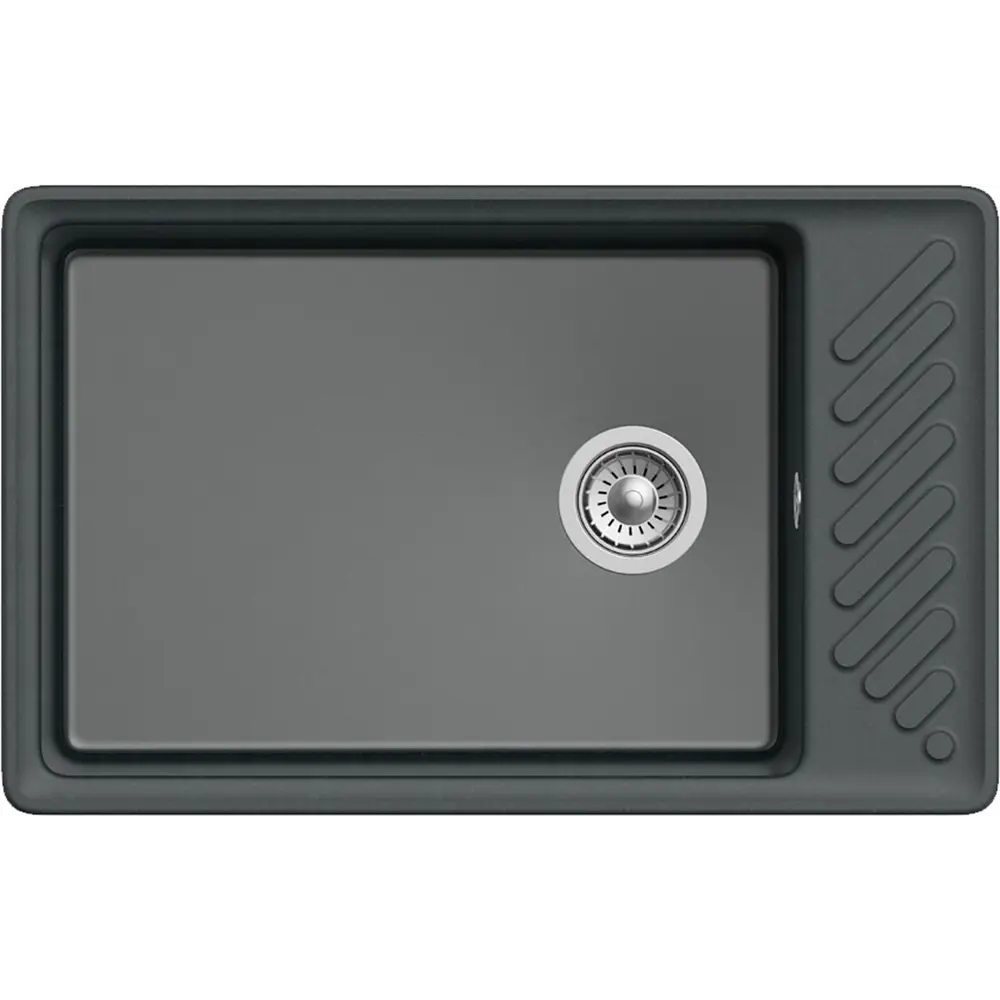 Фото Мойка под столешницу Granfest Z-51 80x55x23 см мрамор цвет черный Фото Мойка под столешницу Granfest Z-51 80x55x23 см мрамор цвет черный