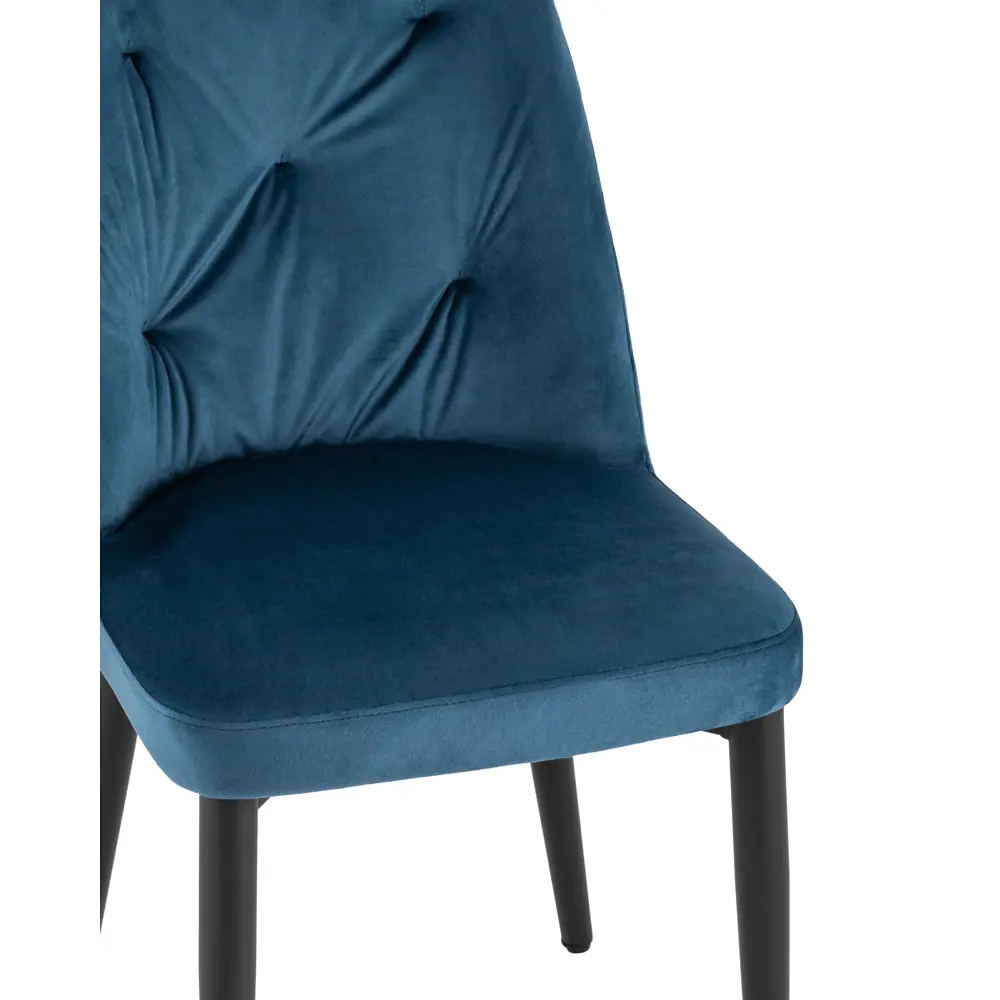 Фото 7 Кухонный стул Stool Group Эмма 86x59x47 см велюр цвет сине-зеленый Фото 7 Кухонный стул Stool Group Эмма 86x59x47 см велюр цвет сине-зеленый
