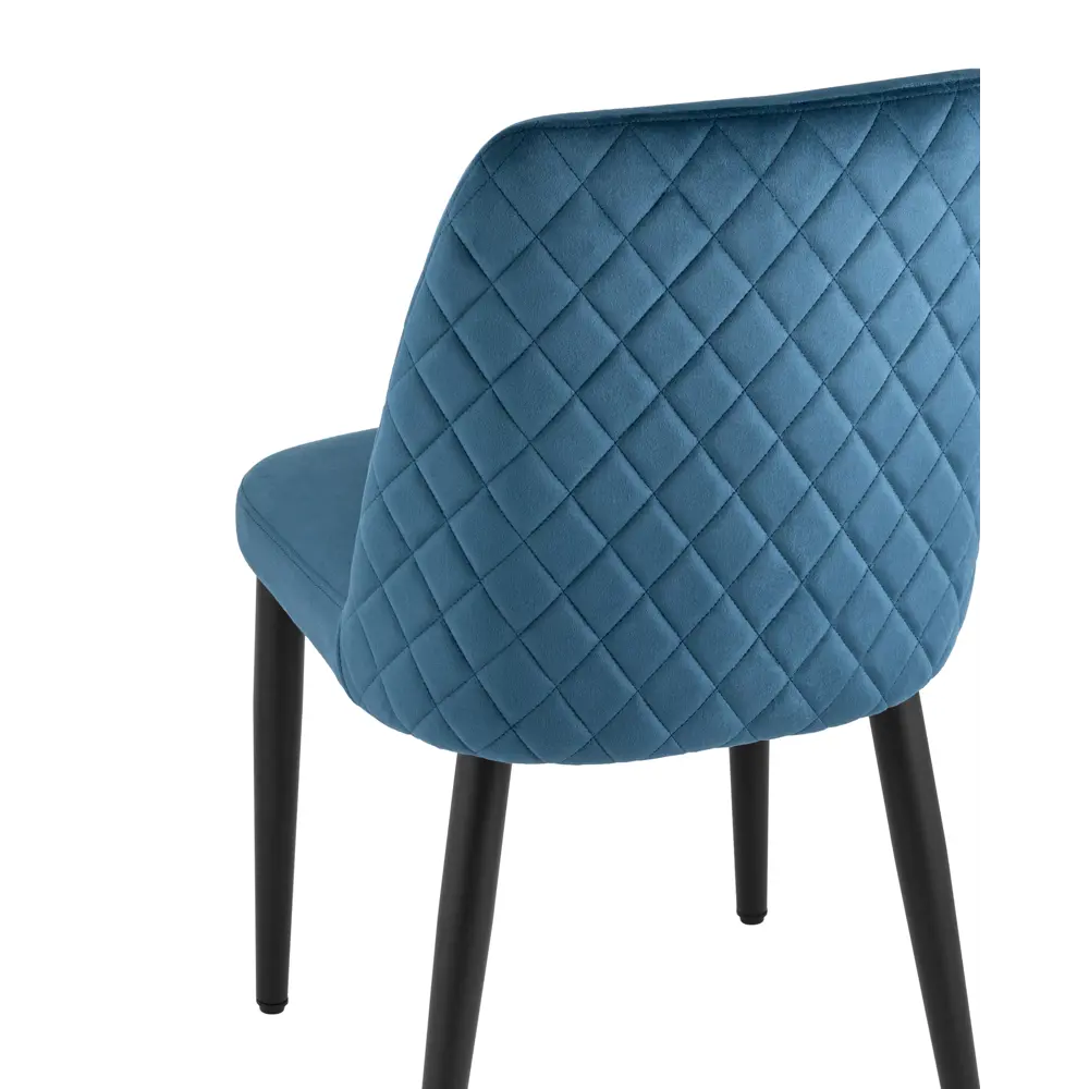 Фото 7 Кухонный стул Stool Group Эмма 86x59x47 см велюр цвет сине-зеленый 4 шт Фото 7 Кухонный стул Stool Group Эмма 86x59x47 см велюр цвет сине-зеленый 4 шт