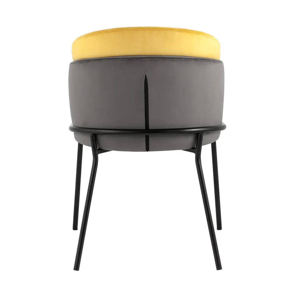 Фото 5 Кухонный стул Stool Group Дабл 81x56x49 см велюр цвет оранжевый 2 шт Фото 5 Кухонный стул Stool Group Дабл 81x56x49 см велюр цвет оранжевый 2 шт
