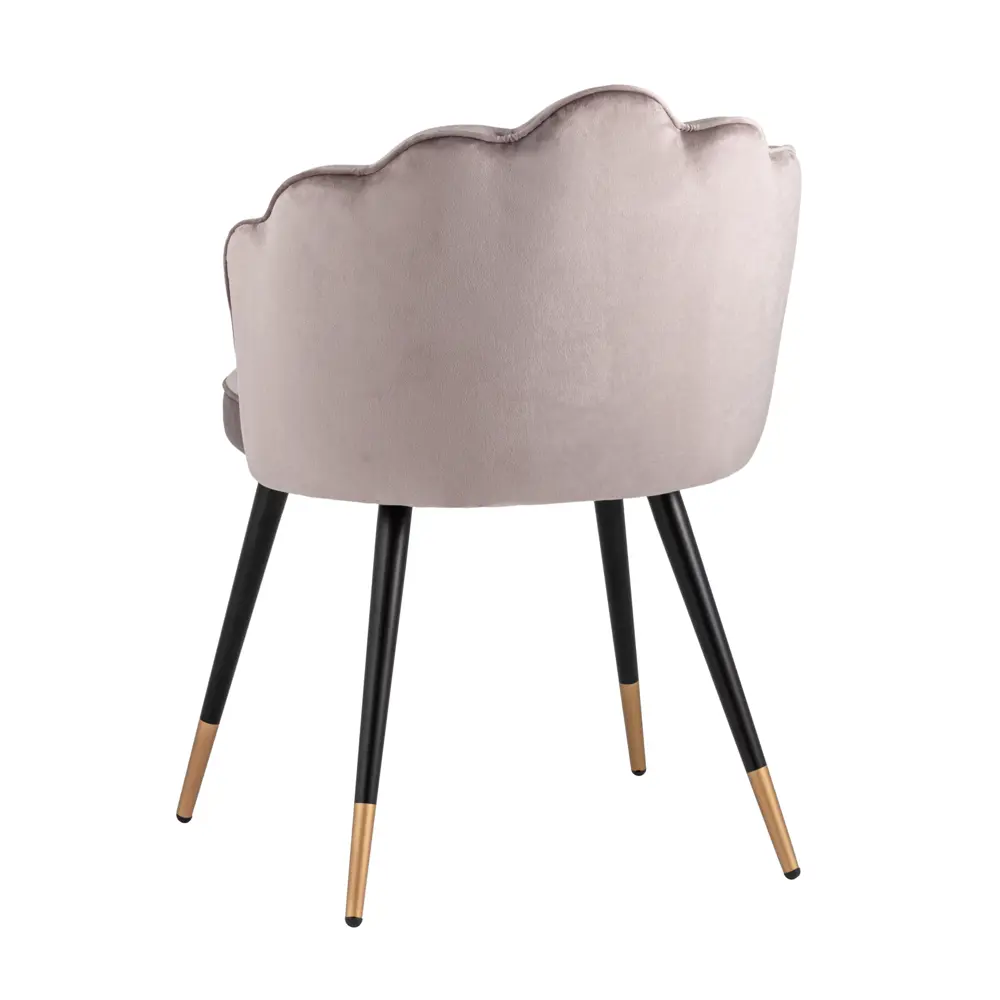 Фото 5 Кухонный стул Stool Group Камилла 77x53x54 см велюр цвет розовый Фото 5 Кухонный стул Stool Group Камилла 77x53x54 см велюр цвет розовый