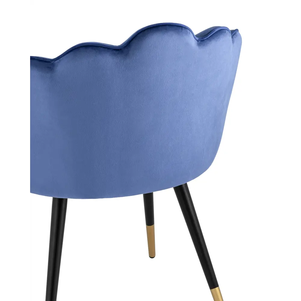 Фото 7 Кухонный стул Stool Group Камилла 77x53x54 см велюр цвет синий 4 шт Фото 7 Кухонный стул Stool Group Камилла 77x53x54 см велюр цвет синий 4 шт