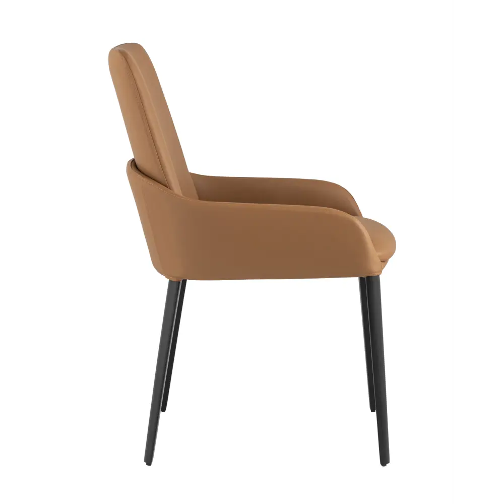 Фото 3 Кухонный стул Stool Group Челси 82x50x48 см экокожа цвет коричневый Фото 3 Кухонный стул Stool Group Челси 82x50x48 см экокожа цвет коричневый