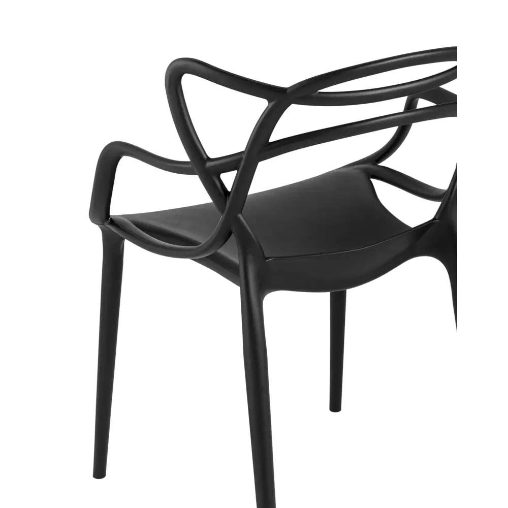 Фото 7 Кухонный стул Stool Group Margarita 82х54х40 см пластик цвет черный Фото 7 Кухонный стул Stool Group Margarita 82х54х40 см пластик цвет черный