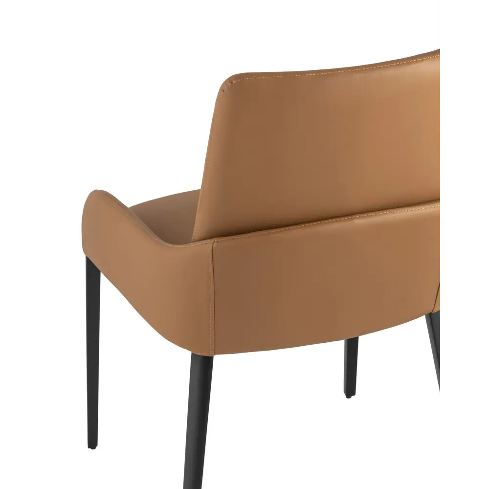 Фото 8 Кухонный стул Stool Group Челси 82x50x48 см экокожа цвет коричневый 2 шт Фото 8 Кухонный стул Stool Group Челси 82x50x48 см экокожа цвет коричневый 2 шт
