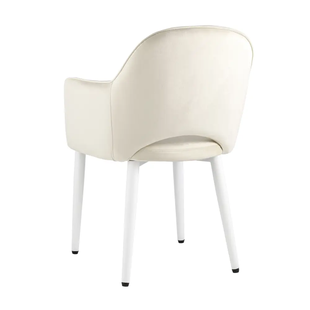 Фото 6 Комплект кухонных стульев 4 шт Стул груп Венера new 82x64x49 см велюр цвет кремовый Фото 6 Комплект кухонных стульев 4 шт Стул груп Венера new 82x64x49 см велюр цвет кремовый