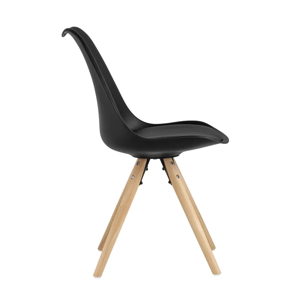 Фото 4 Кухонный стул Stool Group Арианда New 82х43х49 см экокожа цвет черный 4 шт Фото 4 Кухонный стул Stool Group Арианда New 82х43х49 см экокожа цвет черный 4 шт