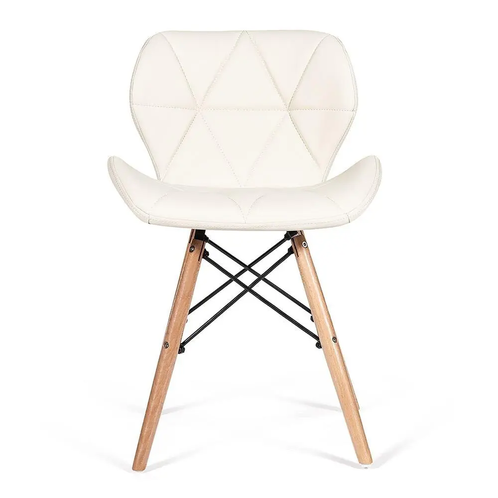 Фото 2 Стул Tetchair 17223 72x45x45 см экокожа цвет слоновая кость Фото 2 Стул Tetchair 17223 72x45x45 см экокожа цвет слоновая кость