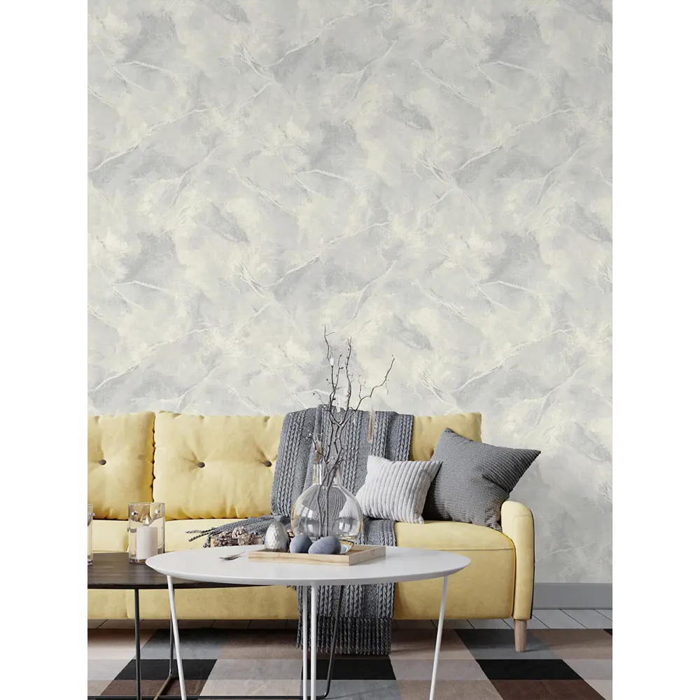 Фото 3 Обои флизелиновые Euro decor Hexagon 1.06 м серебро 7174-11 Фото 3 Обои флизелиновые Euro decor Hexagon 1.06 м серебро 7174-11