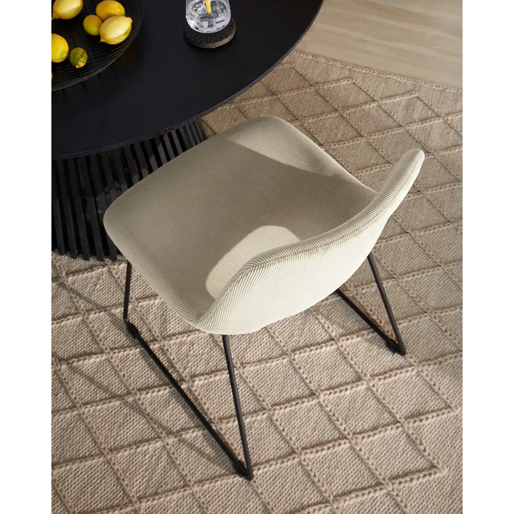 Фото 5 Стул La forma (ex julia grup) Ziggy 78x55x43 см ткань цвет бежевый Фото 5 Стул La forma (ex julia grup) Ziggy 78x55x43 см ткань цвет бежевый