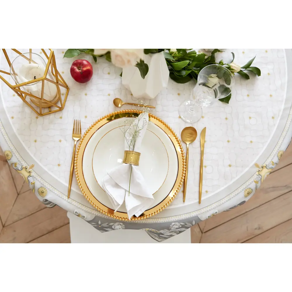 Фото 4 Скатерть Этель Classic style 4816118, 150x150 см Фото 4 Скатерть Этель Classic style 4816118, 150x150 см