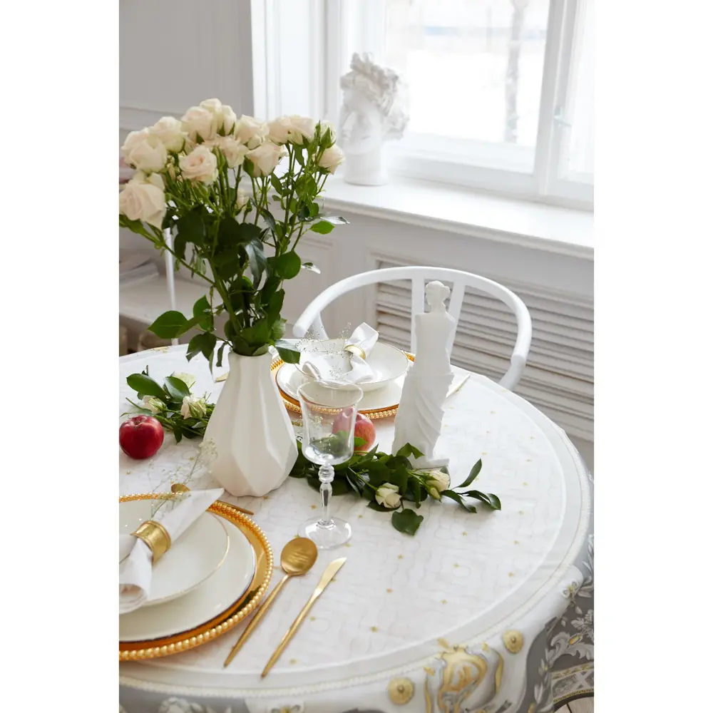 Фото 5 Скатерть Этель Classic style 4816118, 150x150 см Фото 5 Скатерть Этель Classic style 4816118, 150x150 см