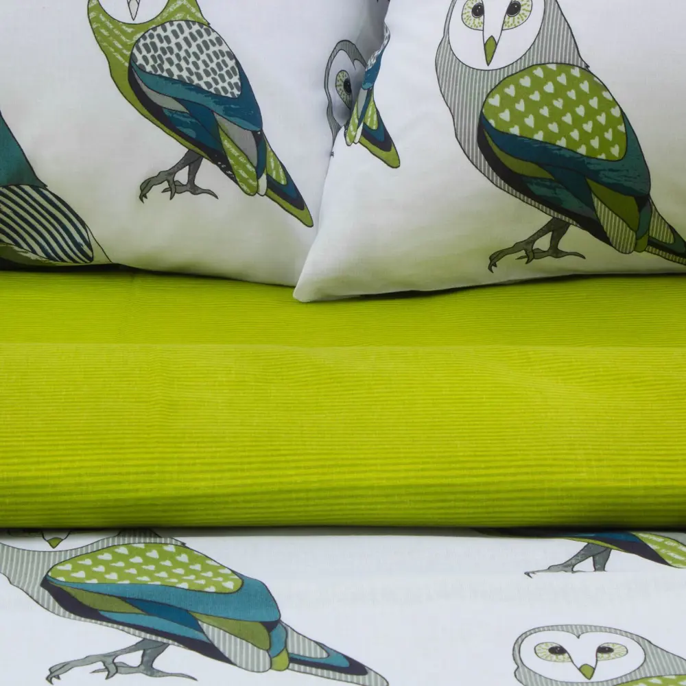 Фото 4 Комплект постельного белья полутораспальный Этель Совушки 2588666, поплин