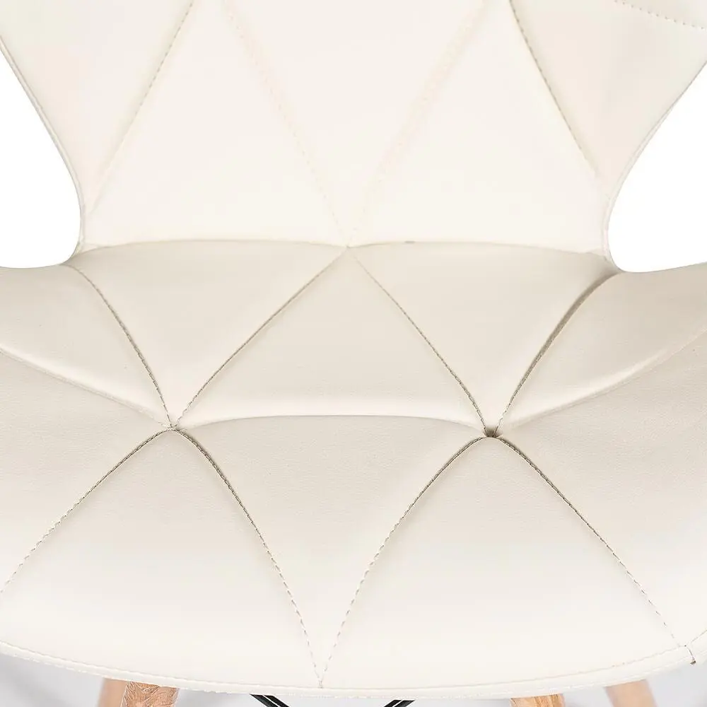 Фото 7 Стул Tetchair 17223 72x45x45 см экокожа цвет слоновая кость Фото 7 Стул Tetchair 17223 72x45x45 см экокожа цвет слоновая кость