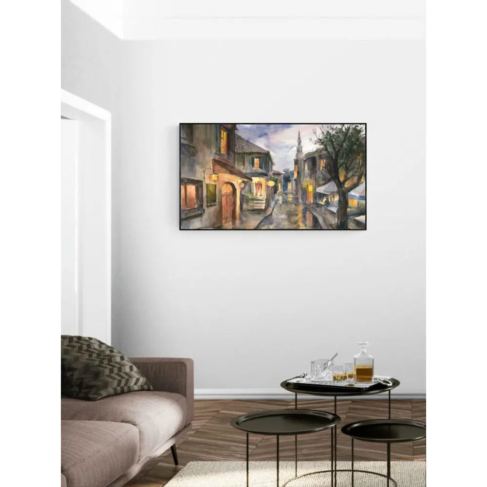 Фото Постер Простопостер "Вечерняя провинция" 50x40 см