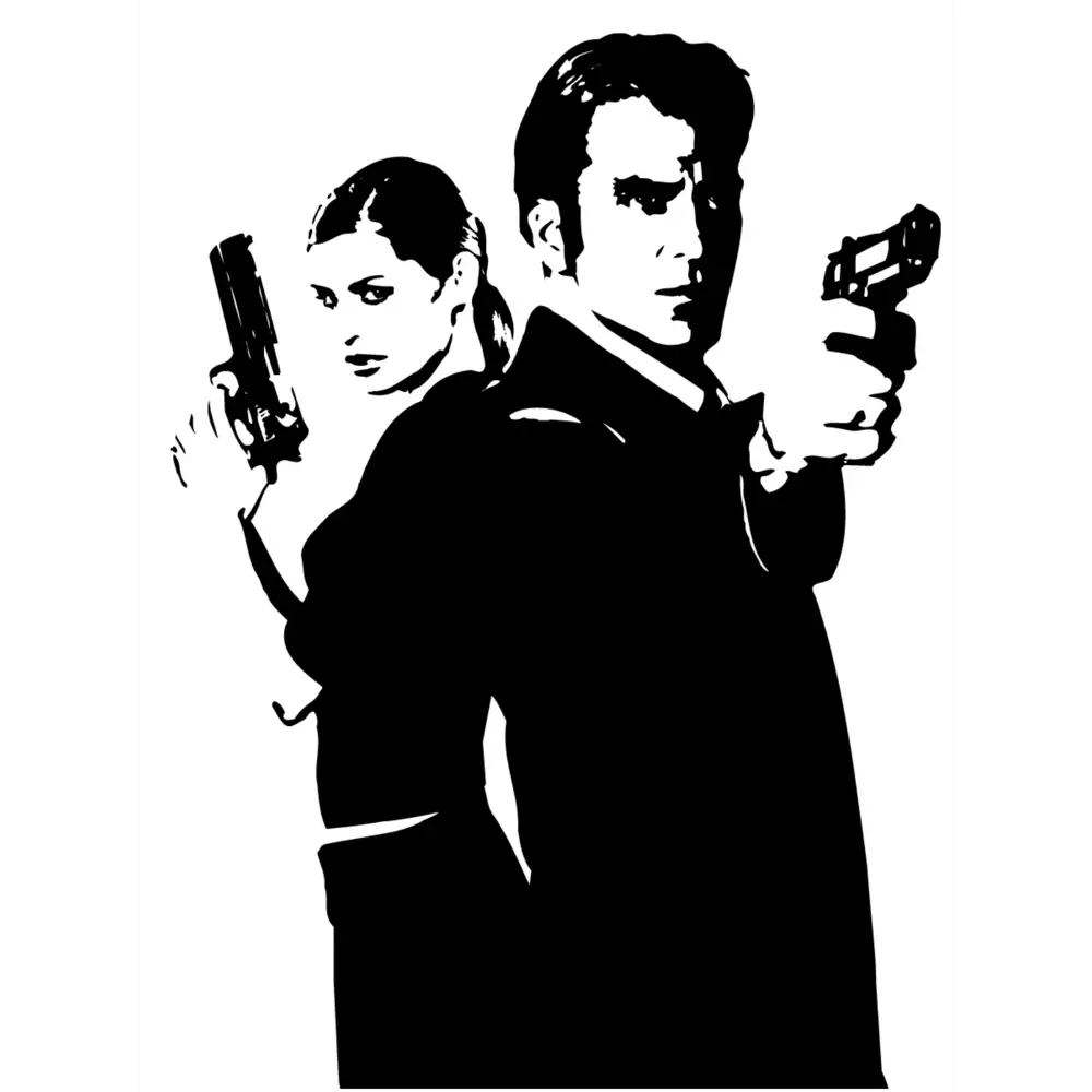 Фото 2 Постер Просто Постер "Max Payne. Макс и Мона" 50x40 см в подарочном тубусе Фото 2 Постер Просто Постер "Max Payne. Макс и Мона" 50x40 см в подарочном тубусе