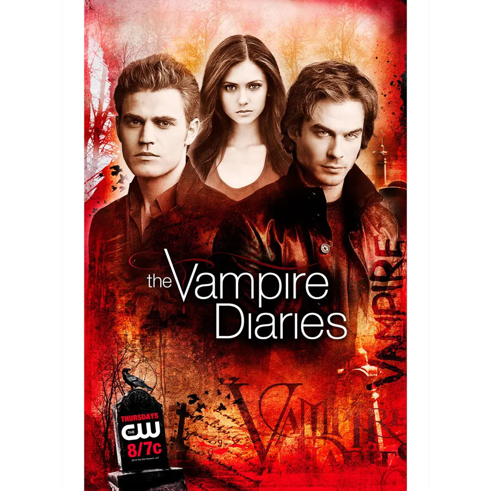 Фото 2 Постер Простопостер "Дневники вампира" 50x40 см в раме Фото 2 Постер Простопостер "Дневники вампира" 50x40 см в раме