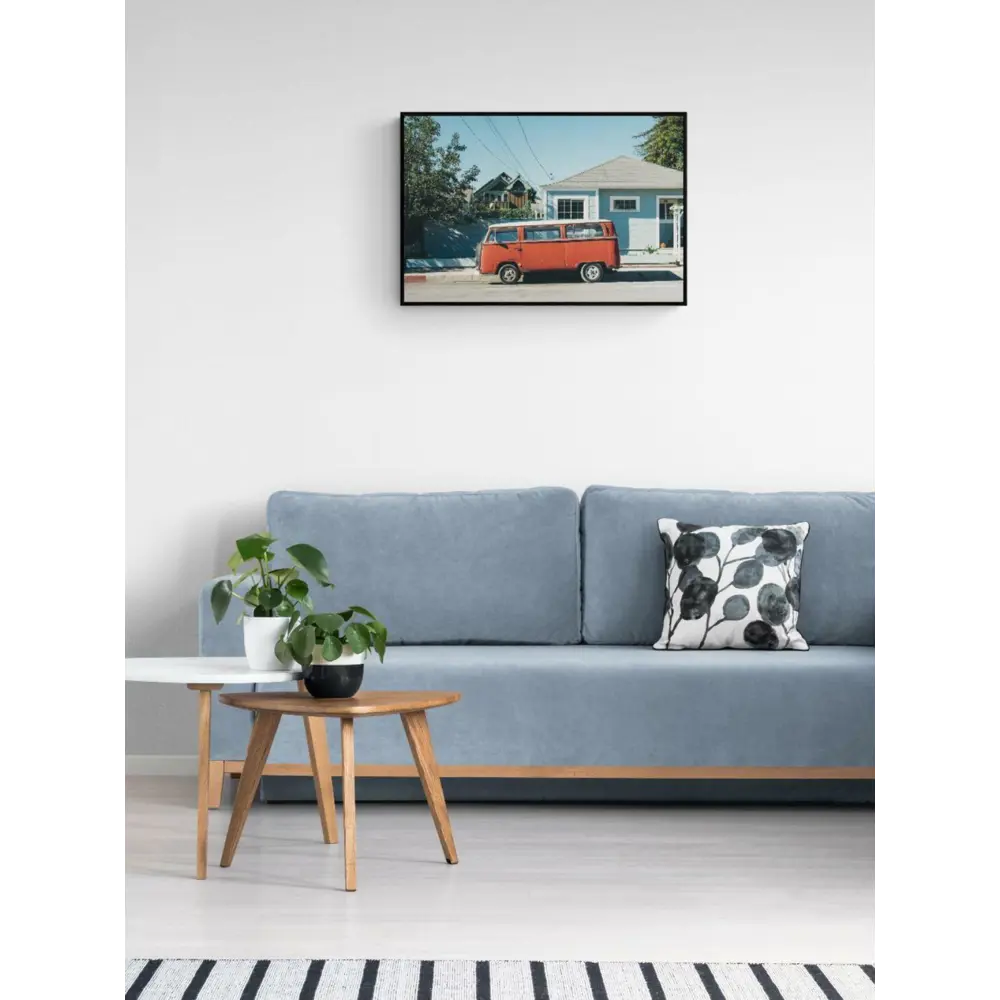 Фото 3 Постер Простопостер "Красный фургон" 50x40 см Фото 3 Постер Простопостер "Красный фургон" 50x40 см