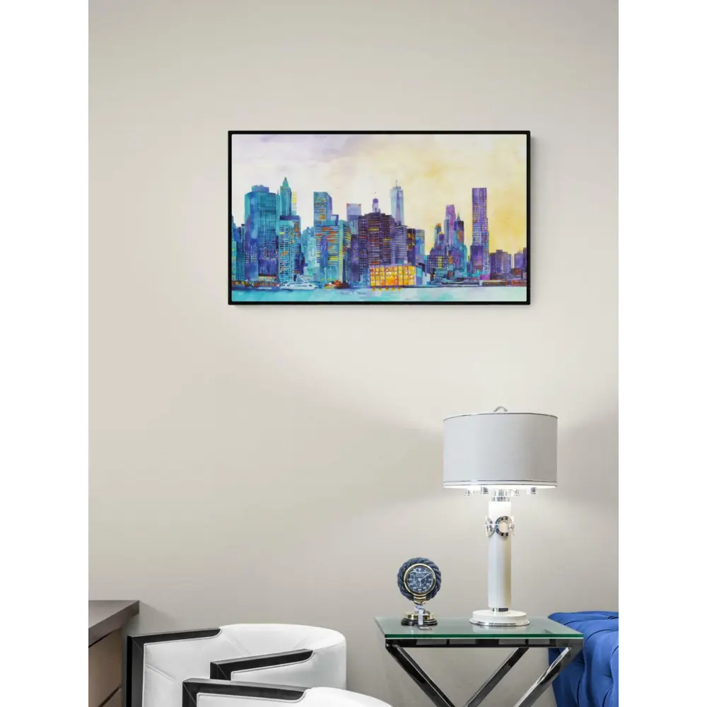 Фото 3 Постер Просто Постер "Современный город" 70x50 см в подарочном тубусе