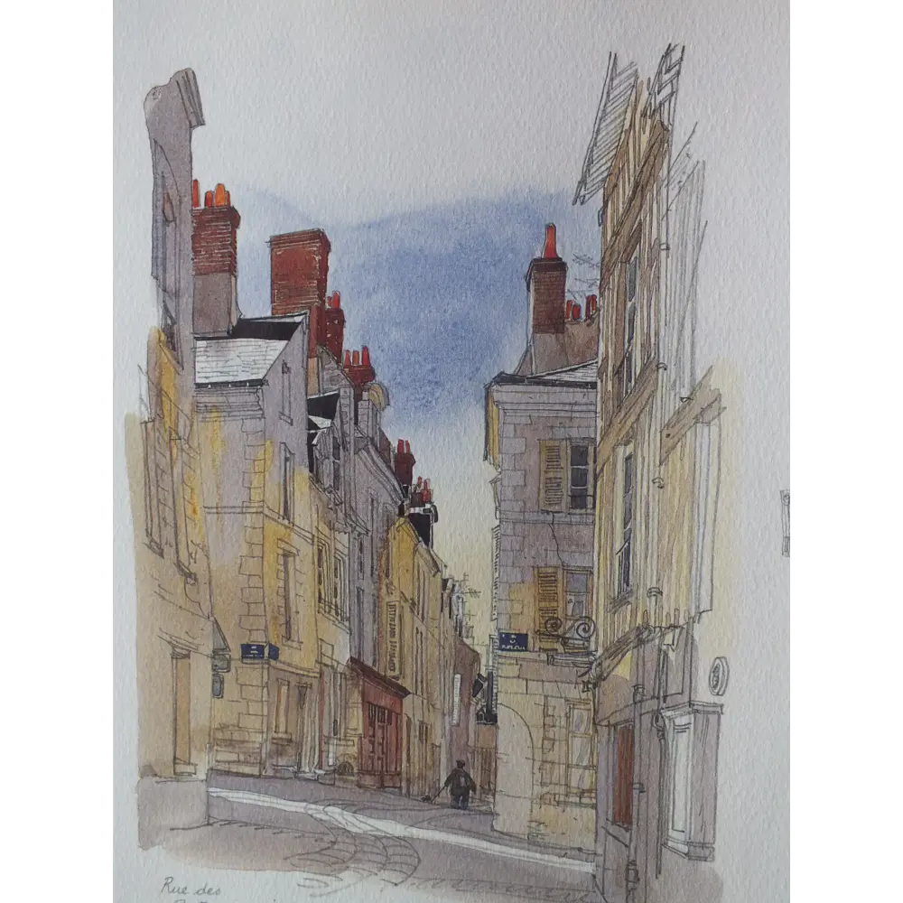 Фото 2 Постер Просто Постер "Старый город" 90x60 см в подарочном тубусе