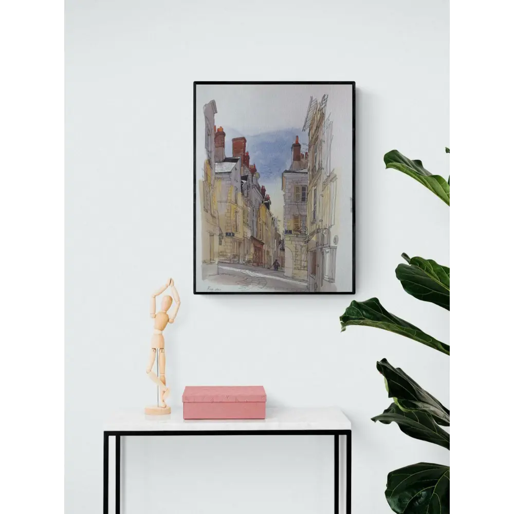 Фото 3 Постер Просто Постер "Старый город" 90x60 см в подарочном тубусе