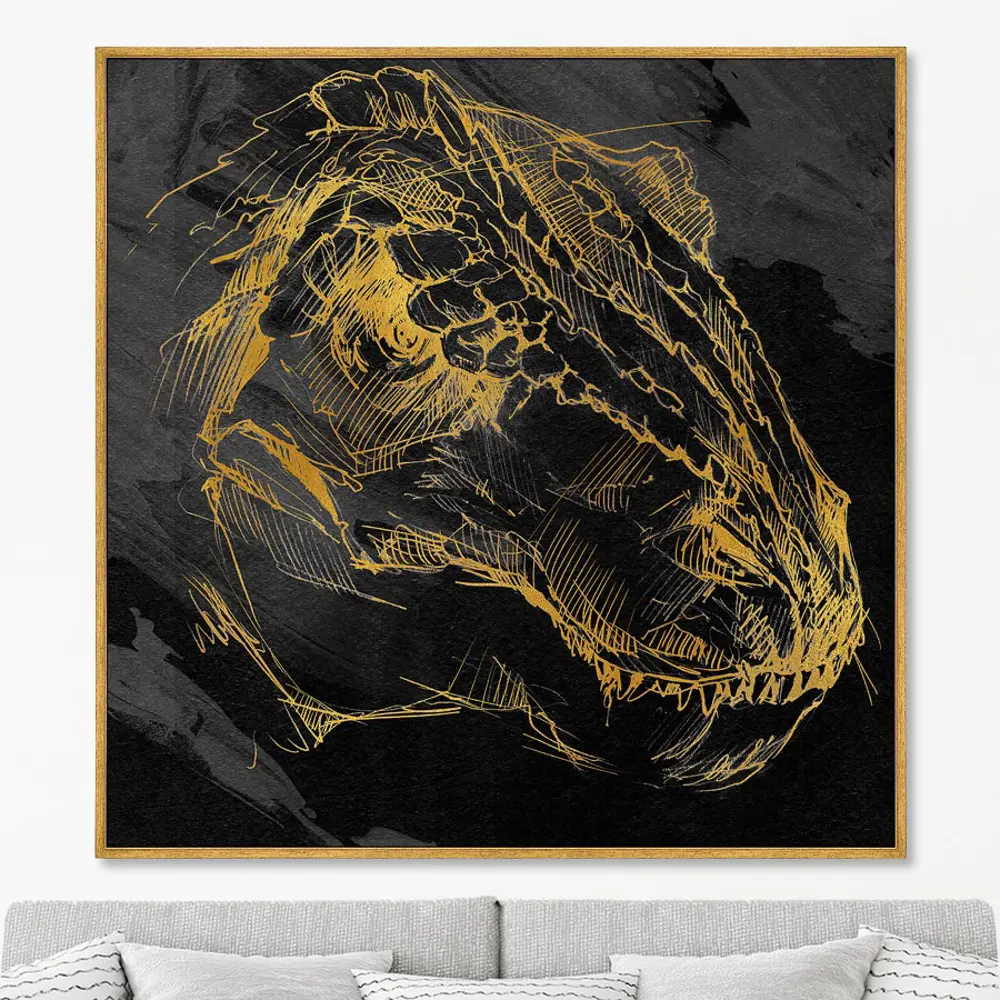Фото Репродукция картины на холсте "Dino mate. no 1. 2021г" 105x105 см Фото Репродукция картины на холсте "Dino mate. no 1. 2021г" 105x105 см