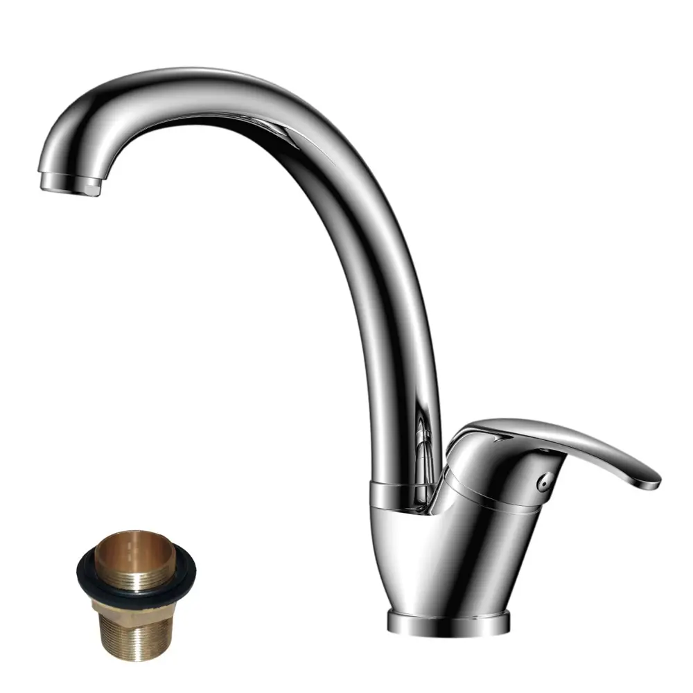 Фото Смеситель для кухни с датчиком Rossinka silvermix Y35-23u излив 19 см цвет хром Фото Смеситель для кухни с датчиком Rossinka silvermix Y35-23u излив 19 см цвет хром