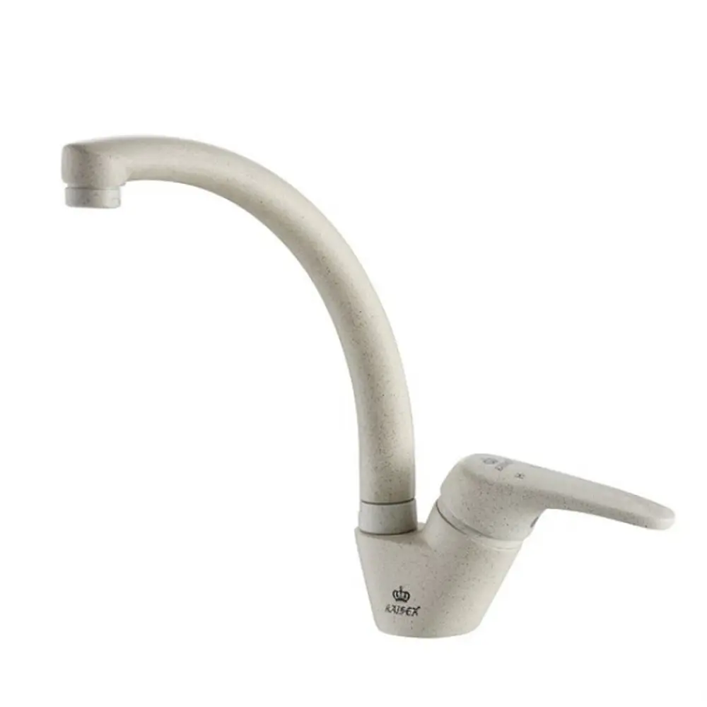 Фото Смеситель для кухни с датчиком Kaiser County 55244-1 излив 26 см цвет бежевый Фото Смеситель для кухни с датчиком Kaiser County 55244-1 излив 26 см цвет бежевый